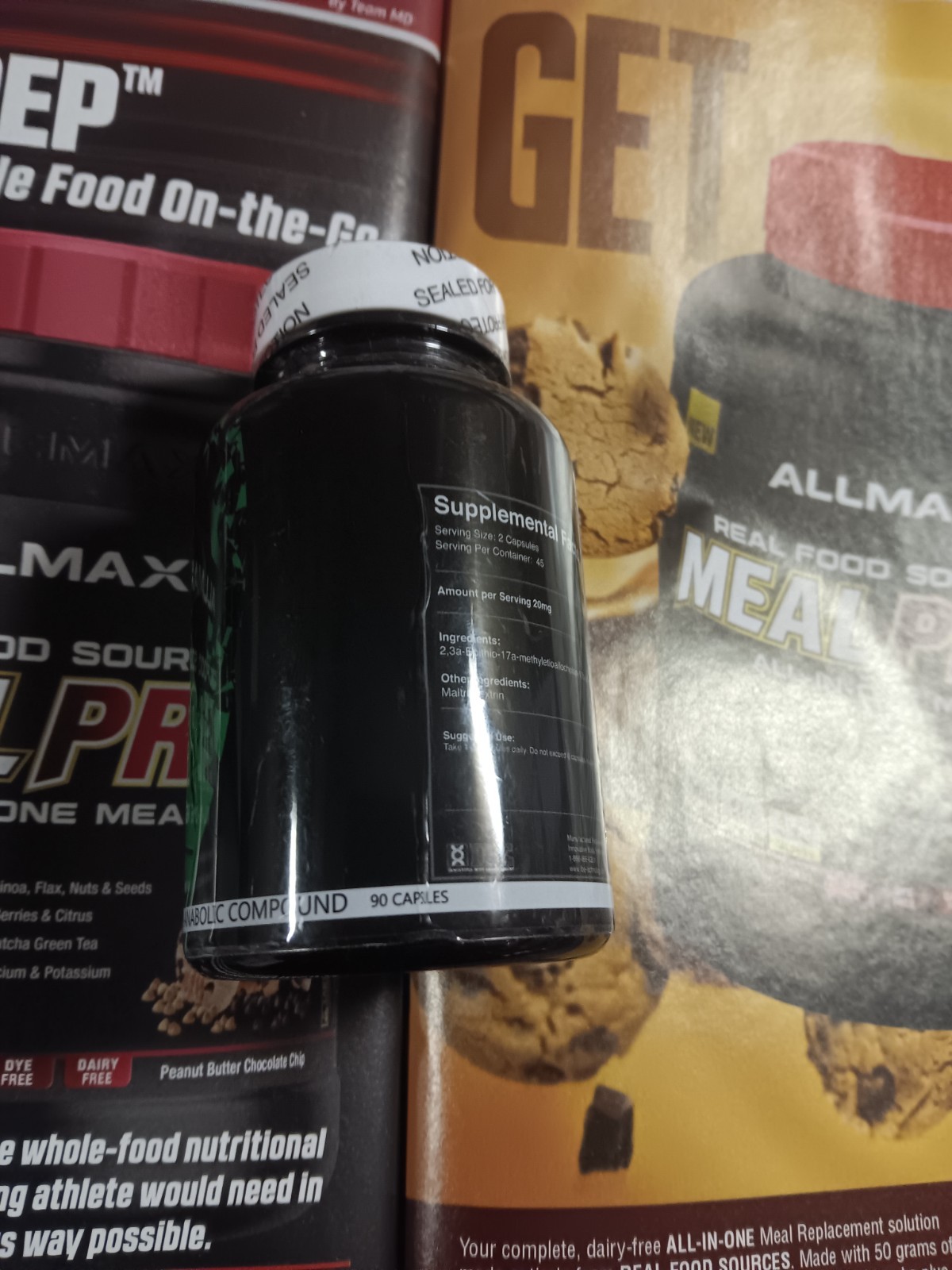 90+ 15 mg CAPSULES LEAN mass gains and strength gains