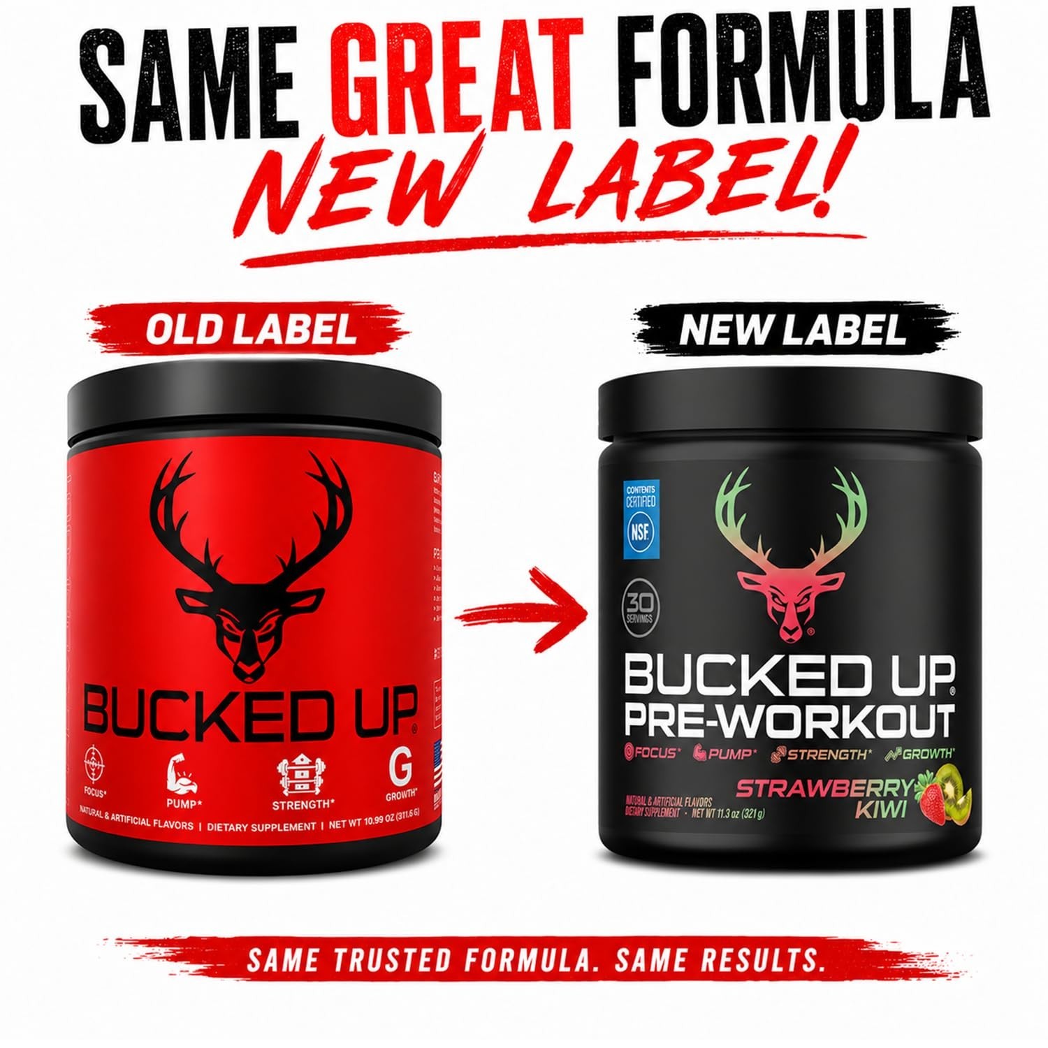 Best Tasting Pre Workout Powder – 6g Citrulline, 2g Beta Alanine, Strawberry Kiw