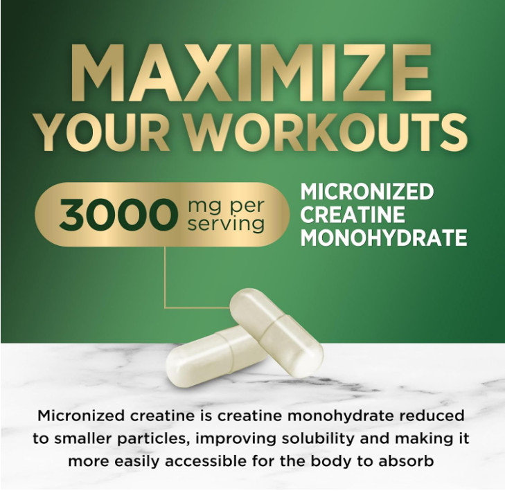 Creatina en polvo monohidratada para crecer musculos kreatina mono hidratad Puro