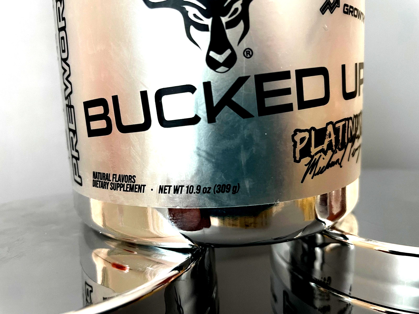 X2) BUCKED UP PLATINUM Pre Workout (30 Servings) EXP 10/27 CHERRY COCONUT