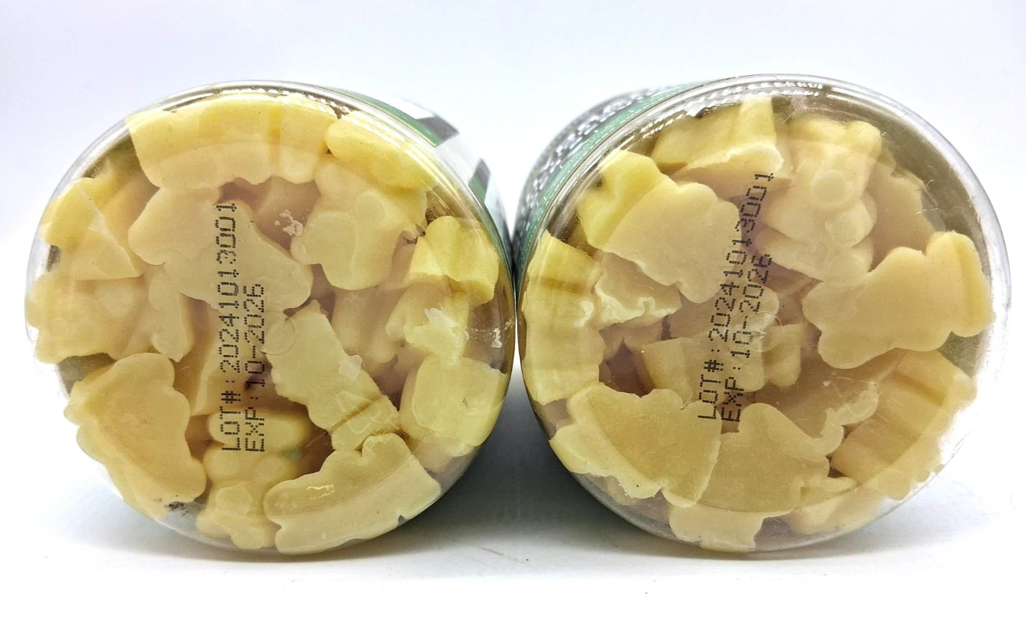 2x Happyummmm Creatine Monohydrate 5000MG 180Ct Gummies, Lemon Flavor