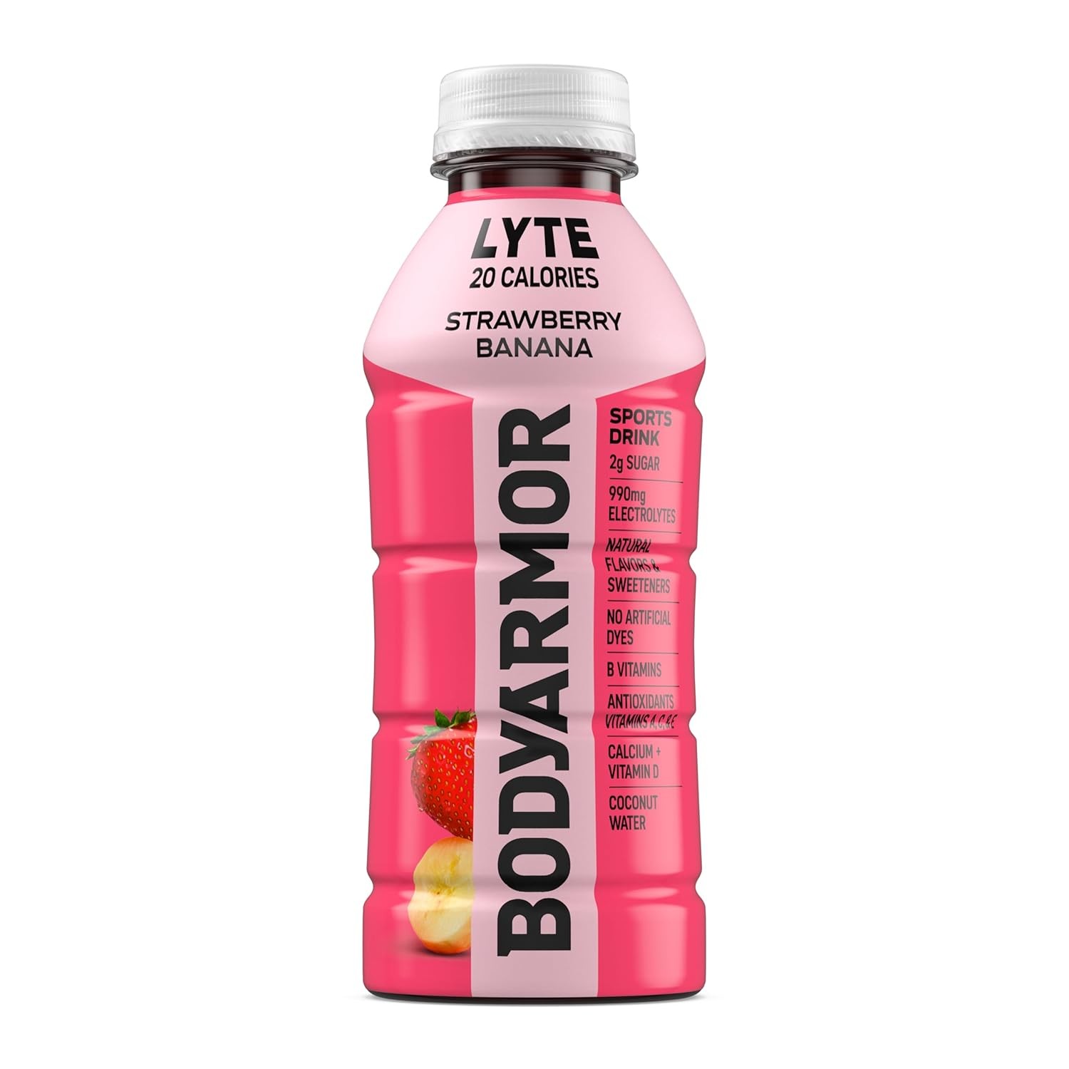 BODYARMOR LYTE Low-Calorie Sports Drink, Strawberry 16 Ounce (Pack of 12)